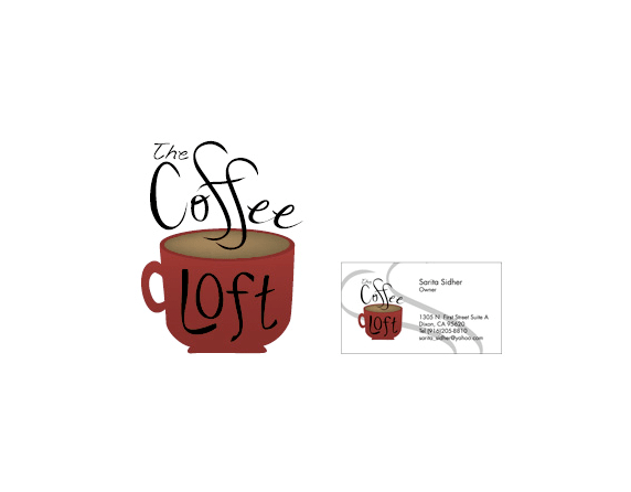 Coffee Loft Logo and Business Card